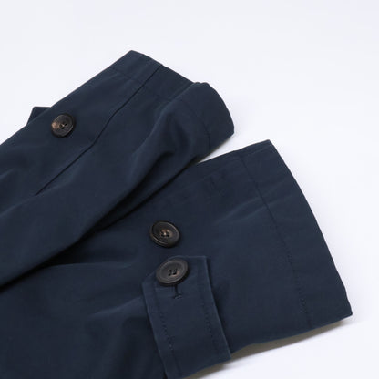 GRENFELL Navy Balmacaan Coat Size 38