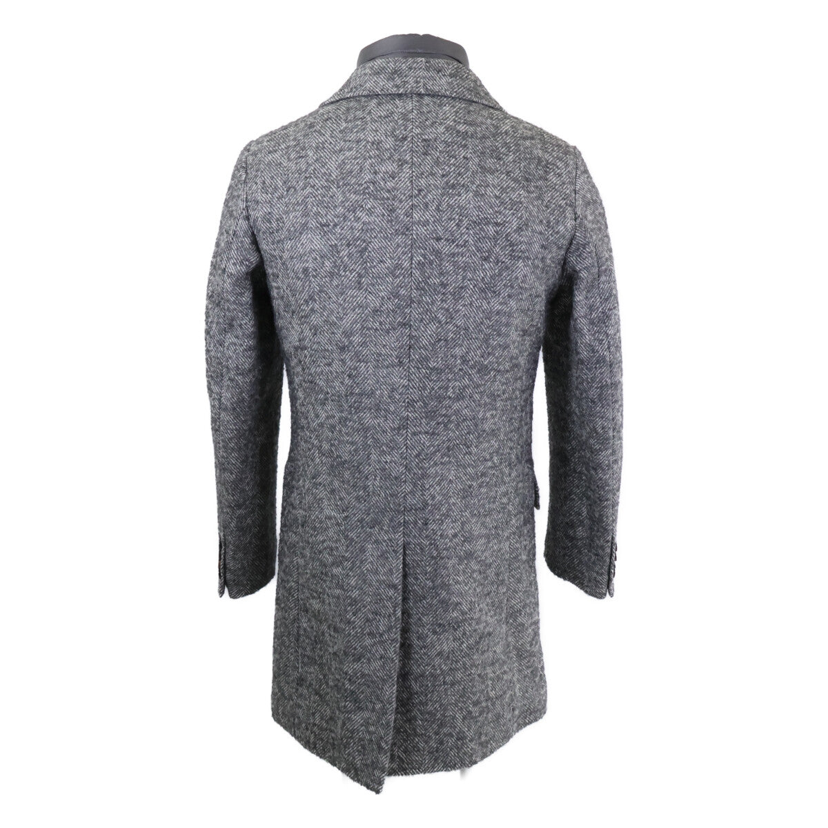 MOORER HARRIS Wool Down Placket Coat Gray Size 44