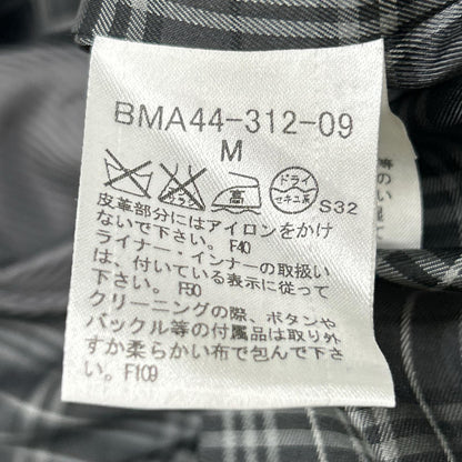 Burberry Black Label Cotton Trench Coat Black Size M