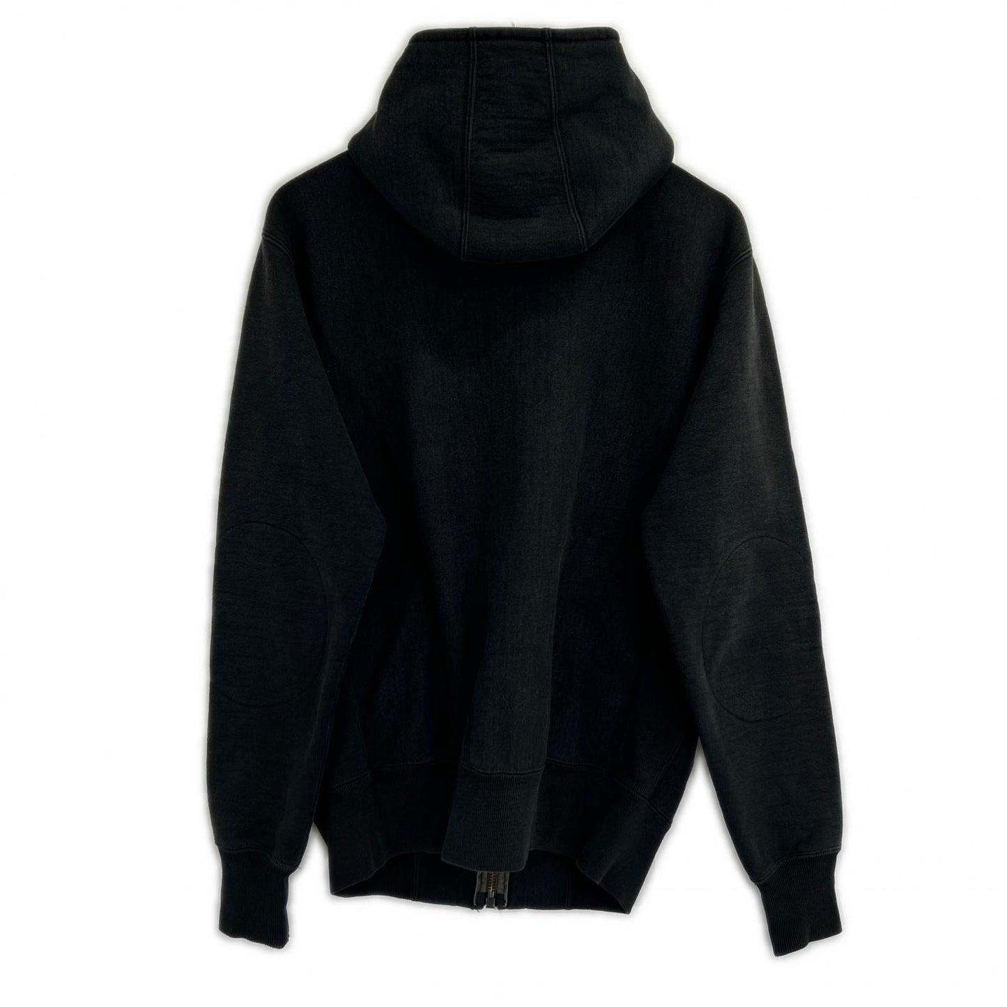 WESTRIDE Black Cotton Full Zip Hoodie Jacket Size 36