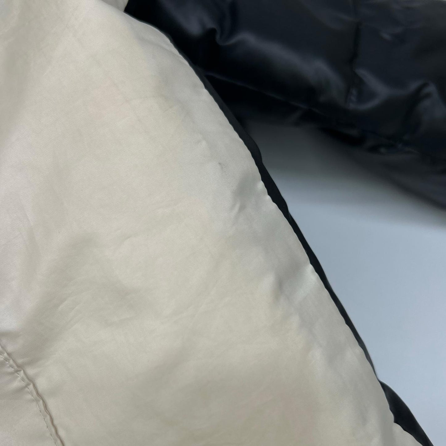 COMMEdesGARCONS HOMME Black Down Jacket Size L