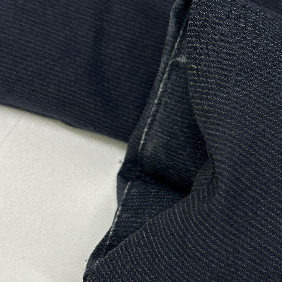 MOORER Navy Orione Hooded Wool Down Coat Size 46