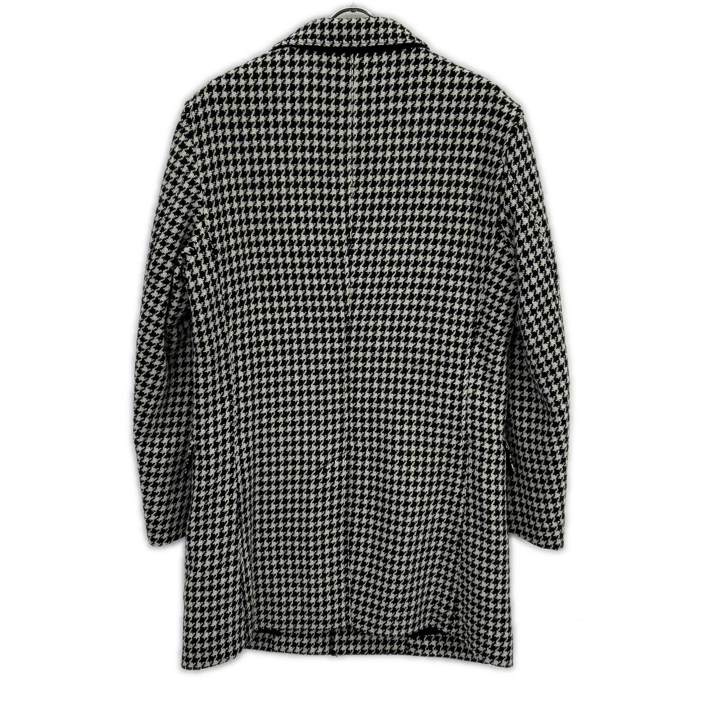 BLACK LABEL CRESTBRIDGE B/W Houndstooth Coat Size M