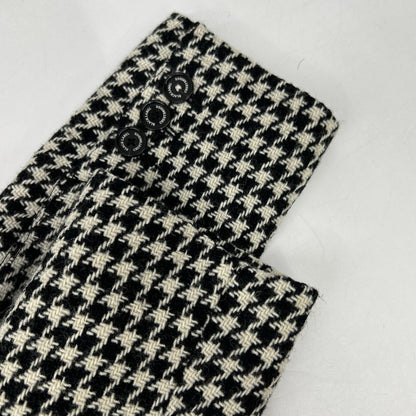 BLACK LABEL CRESTBRIDGE B/W Houndstooth Coat Size M