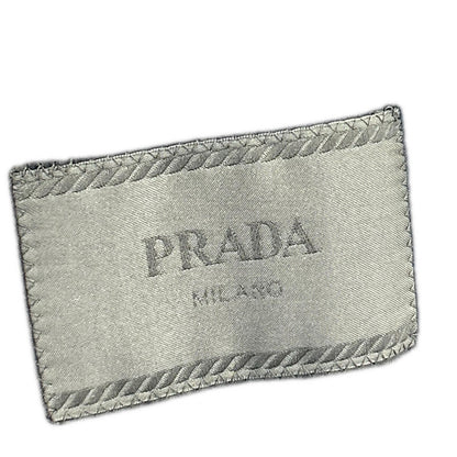 PRADA 16AW UC371D Check Chesterfield Coat Size 46R