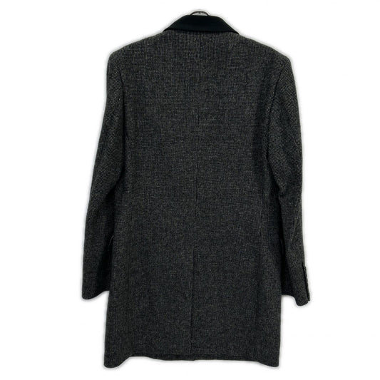 PaulSmith Gray Wool Tweed Chesterfield Coat Size L