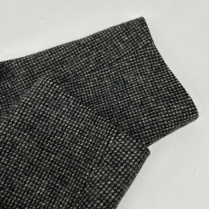 PaulSmith Gray Wool Tweed Chesterfield Coat Size L