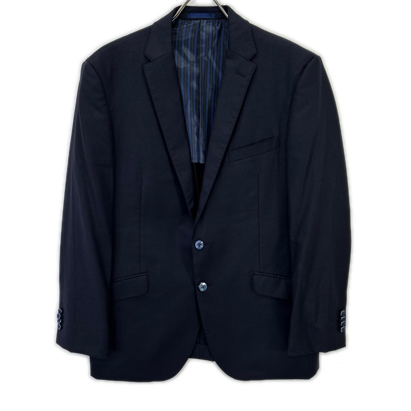 Global Style Navy Dormeuil Exel Suit