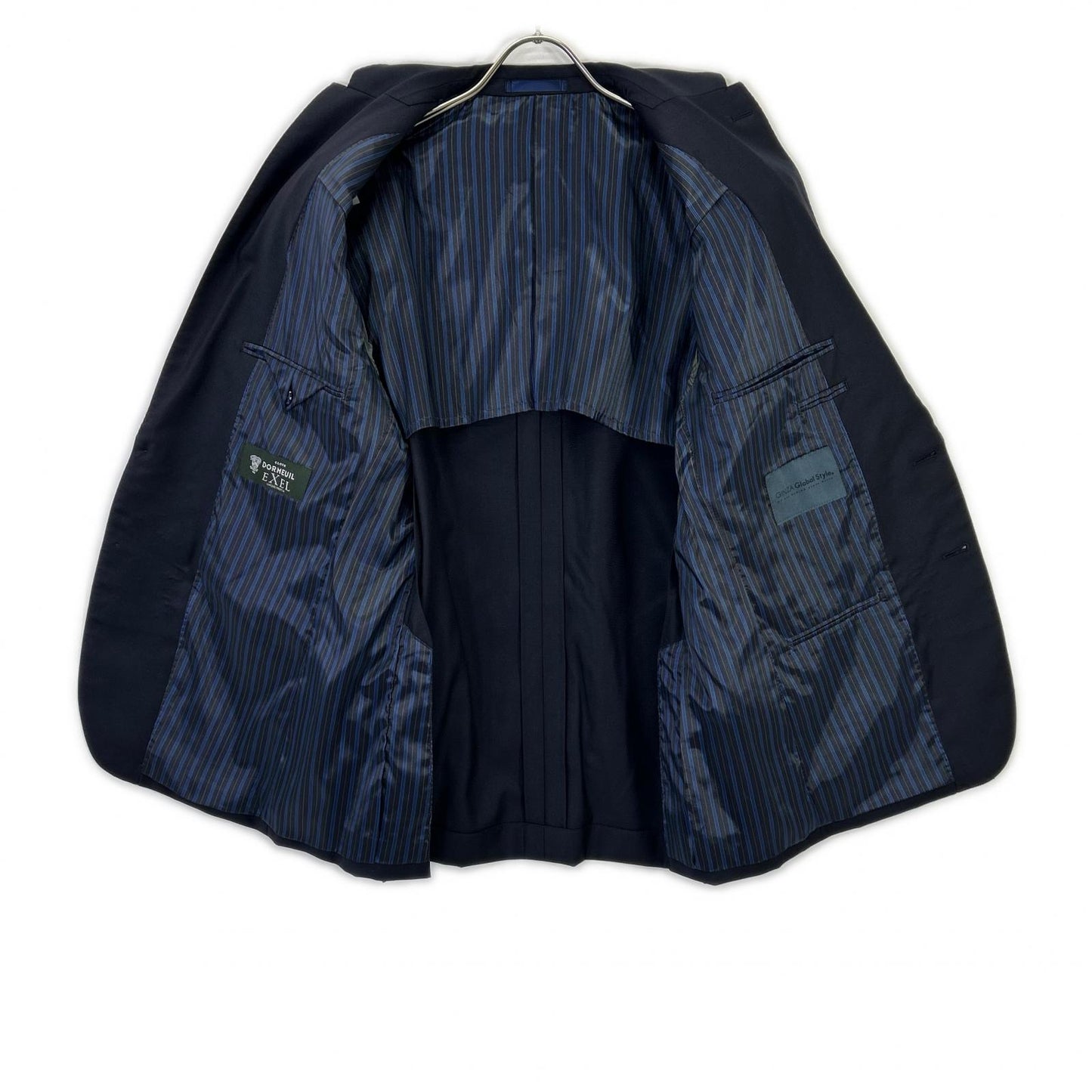 Global Style Navy Dormeuil Exel Suit
