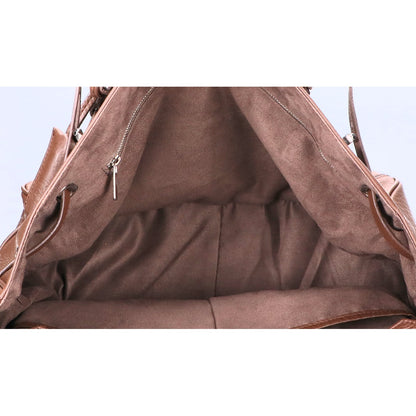 PELLE MORBIDA Maiden Voyage Flap Bag Brown Size ONE SIZE