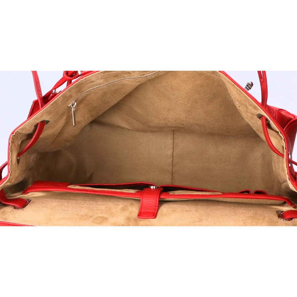 PELLE MORBIDA Maiden Voyage Flap Bag Red Size ONE SIZE