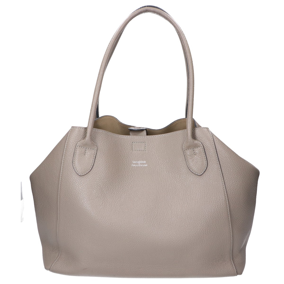 Daniel&Bob Totona Alce Leather Tote Bag Taupe Size ONE SIZE