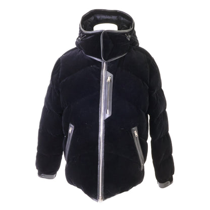 TOM FORD TFO509 Velour Cotton Down Jacket Black Size 50
