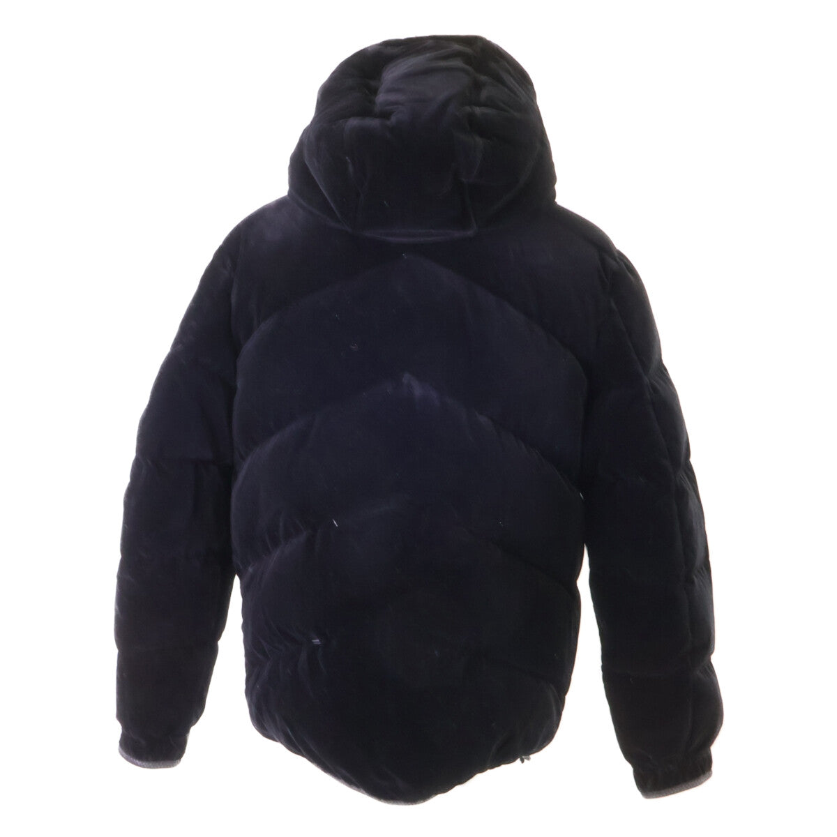 TOM FORD TFO509 Velour Cotton Down Jacket Black Size 50