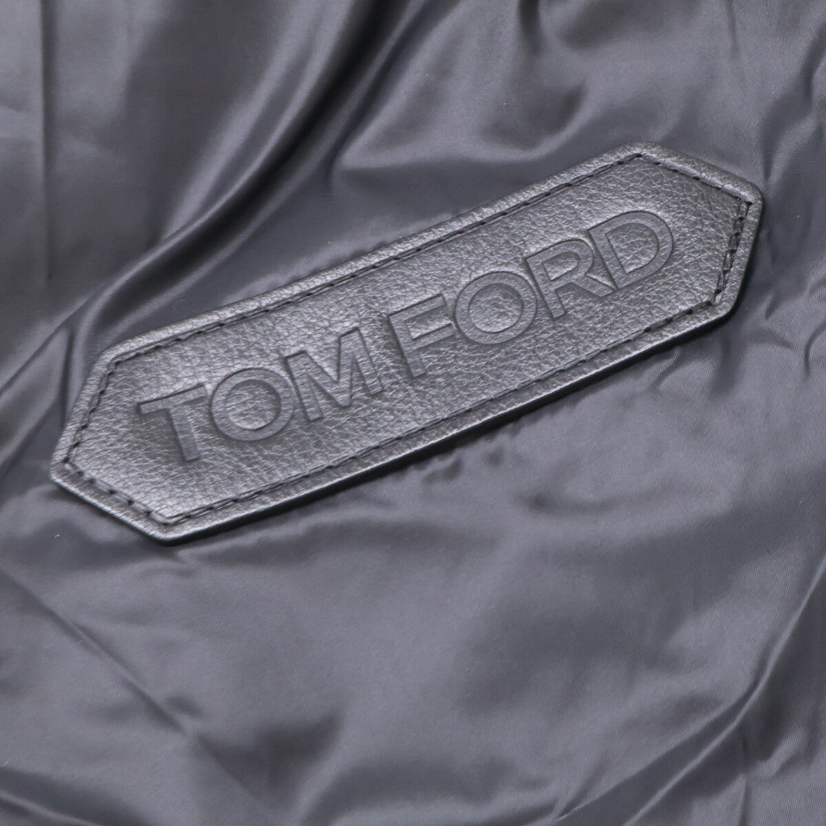 TOM FORD TFO509 Velour Cotton Down Jacket Black Size 50