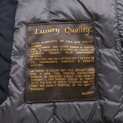 MOORER REGENT-OP Nylon Down Jacket Black Size 52