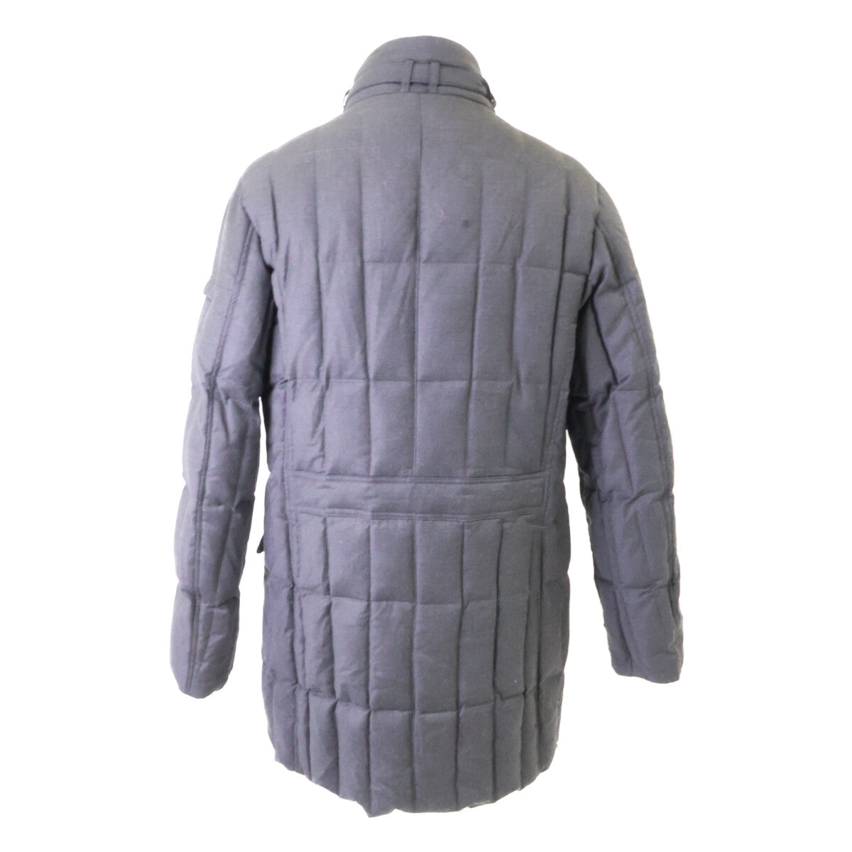 MOORER MORRIS-L Wool Double-Breasted Down Coat Gray Size 54