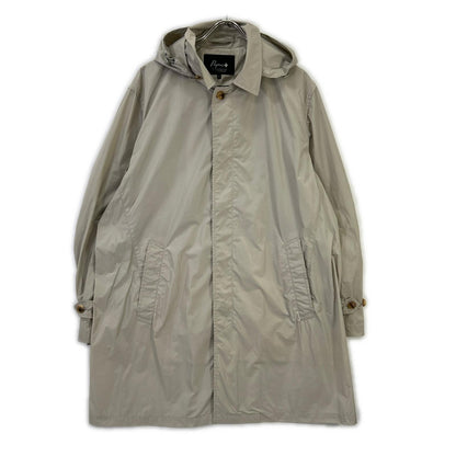 Papas Nylon Soutien Collar Coat Beige Size LL