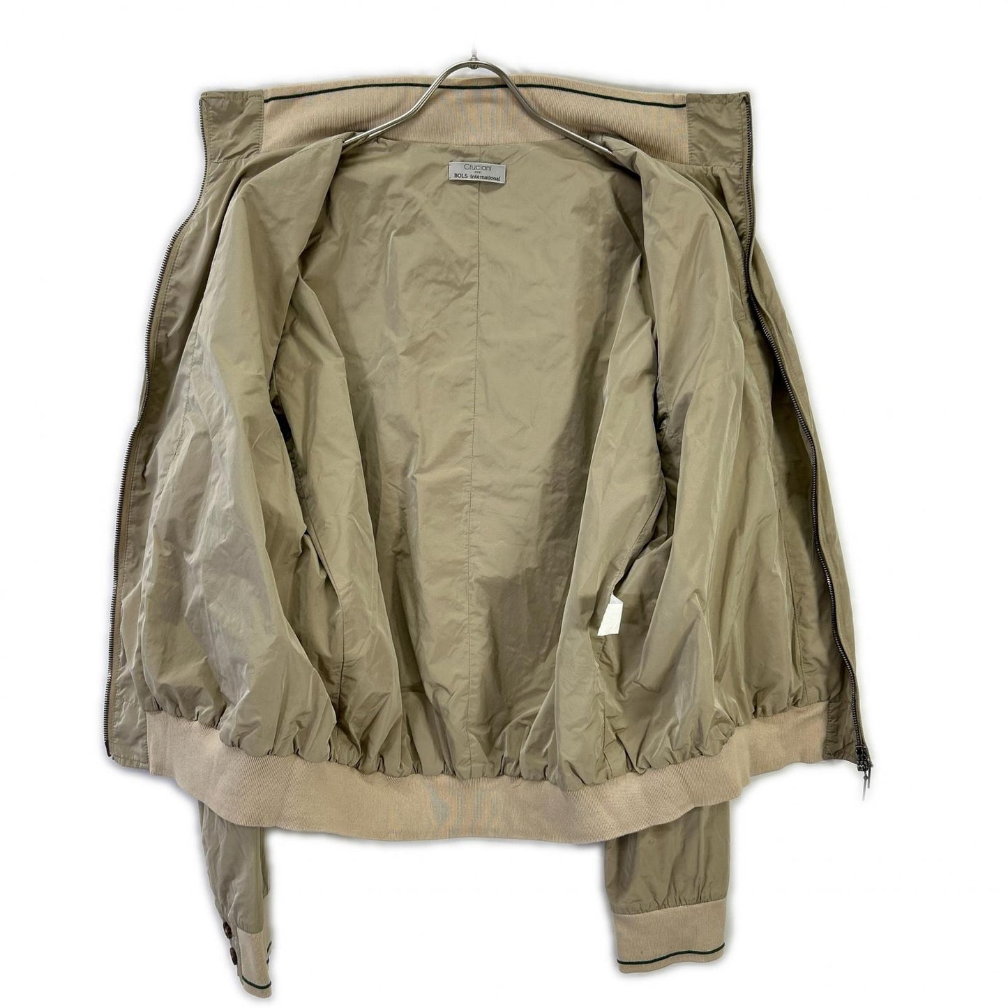 Cruciani BOLS International Nylon Swing Top Beige Size 50