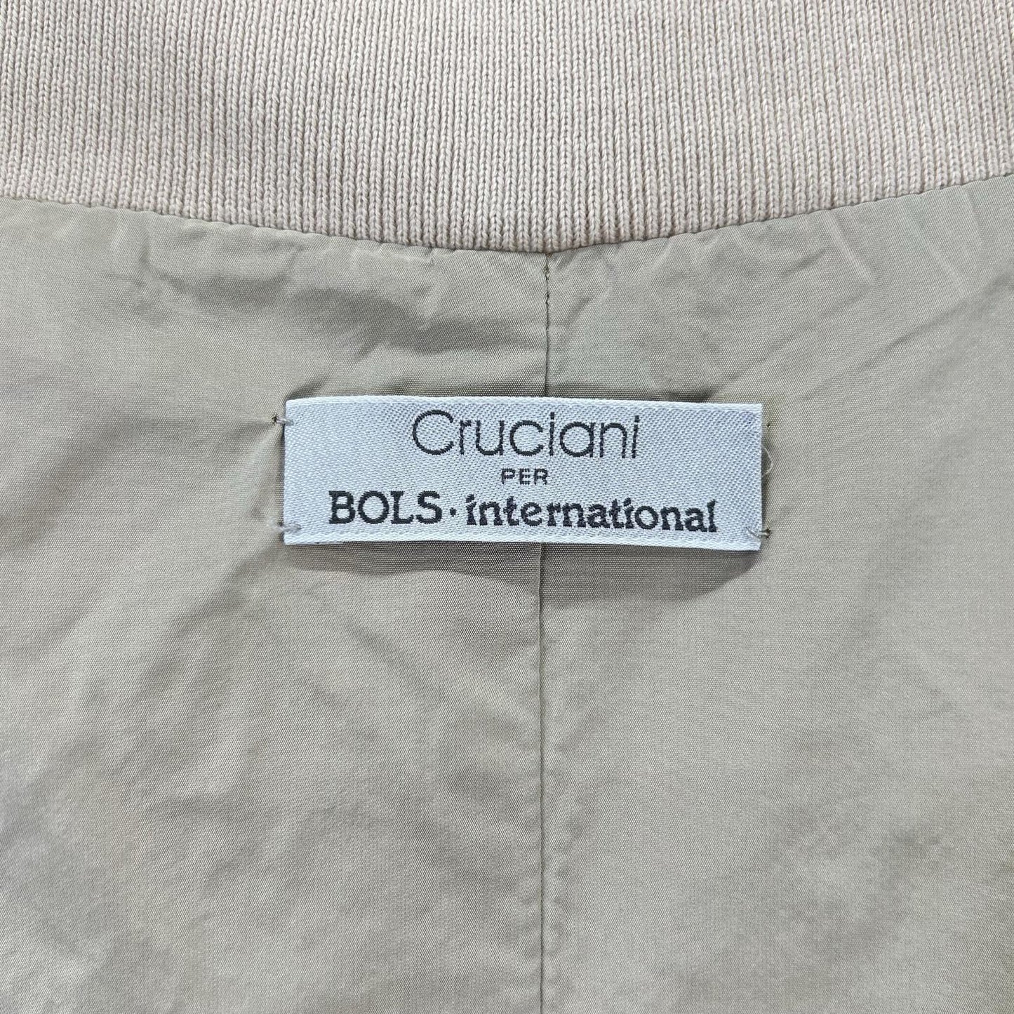Cruciani BOLS International Nylon Swing Top Beige Size 50