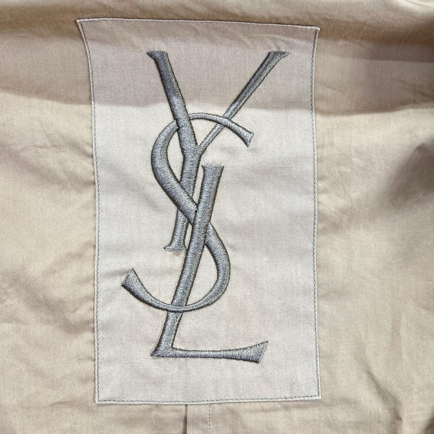 YvesSaintLaurent Cotton Silk YSL Jacket
