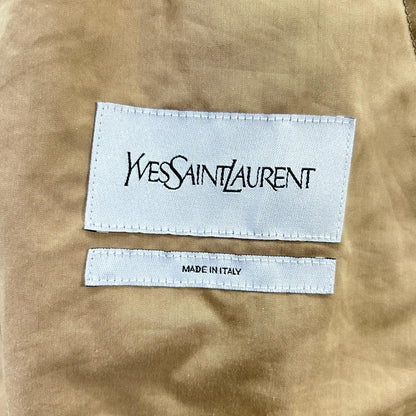 YvesSaintLaurent Cotton Silk YSL Jacket