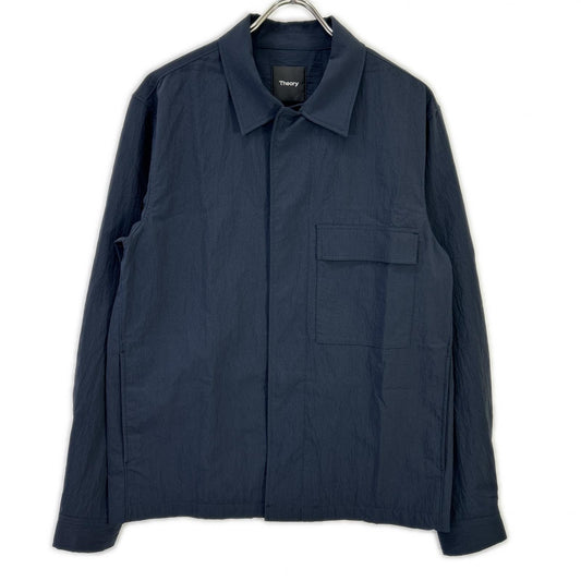 Theory TREVOR KELSO Nylon Tailored Blazer Navy Size M