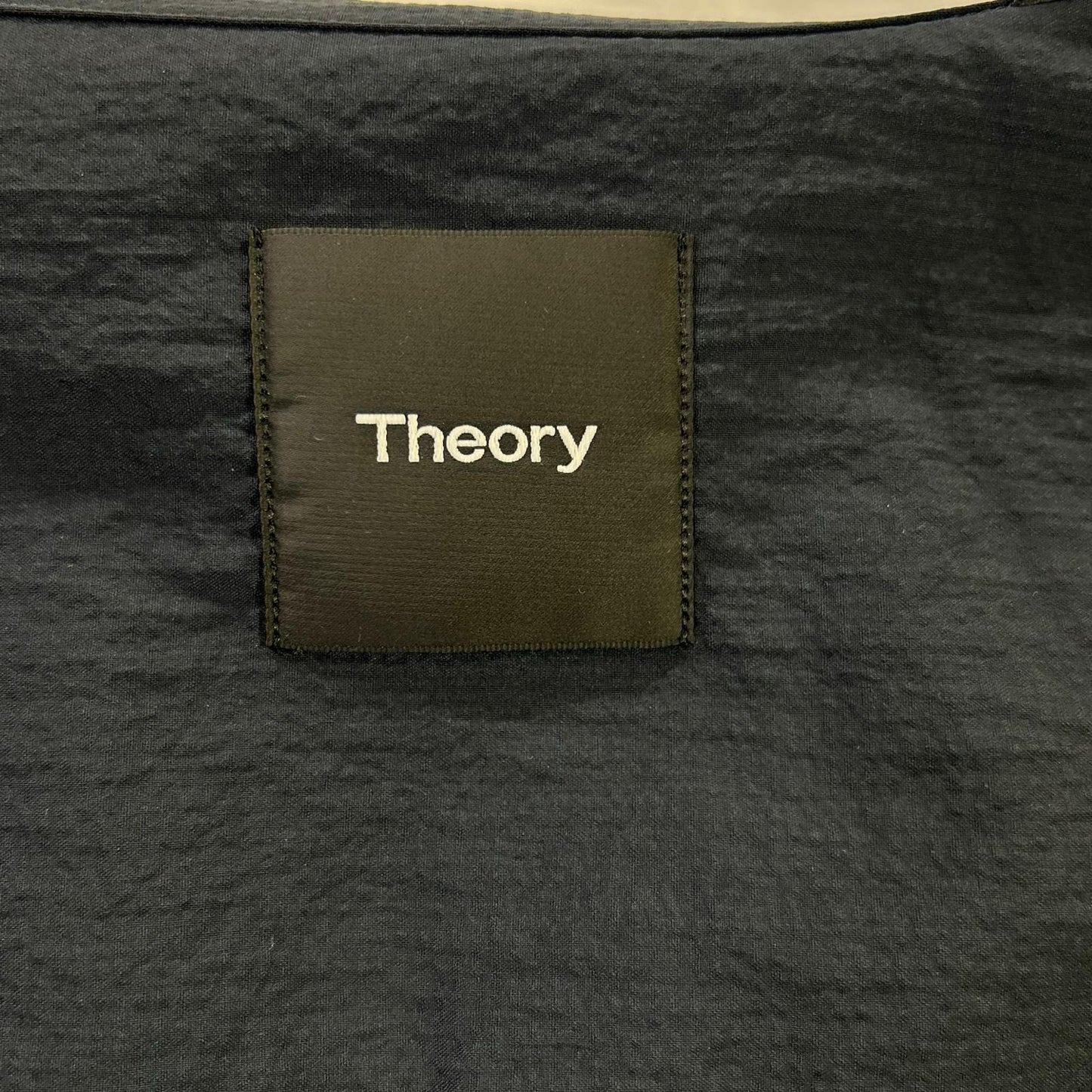 Theory TREVOR KELSO Nylon Tailored Blazer Navy Size M