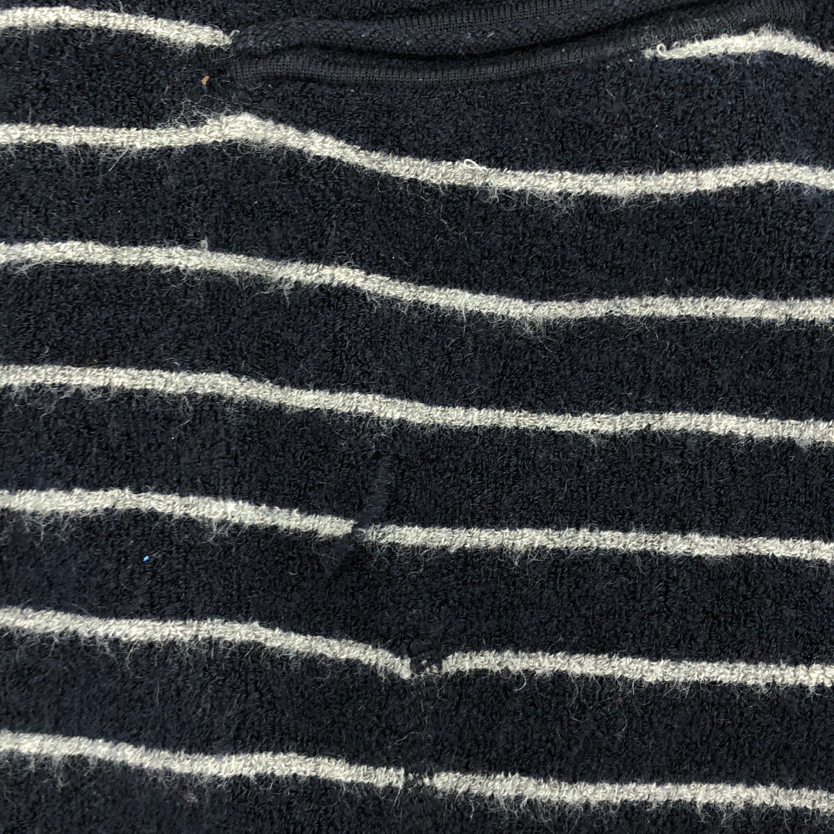 GIORGIOARMANI Navy Cashmere Blend Stripe Cardigan Size 52