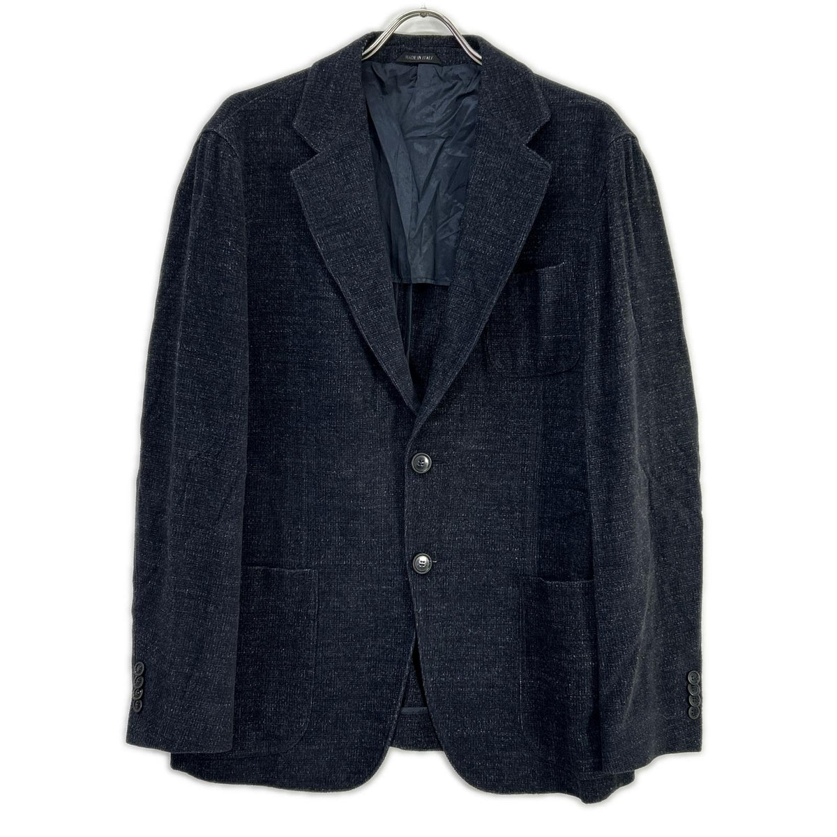 GIORGIOARMANI '21 Navy UPTON Single-Breasted Jacket Size 52R
