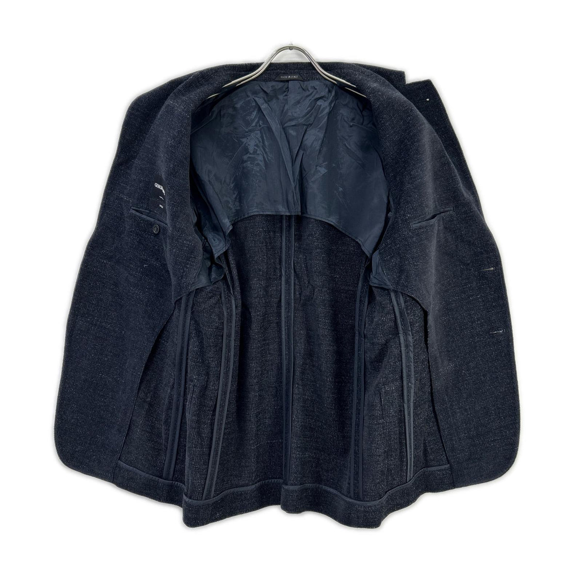 GIORGIOARMANI '21 Navy UPTON Single-Breasted Jacket Size 52R