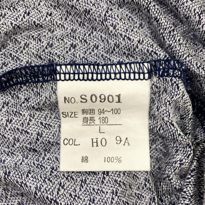Christian Dior Navy Cotton All-Over Polo Shirt Size L