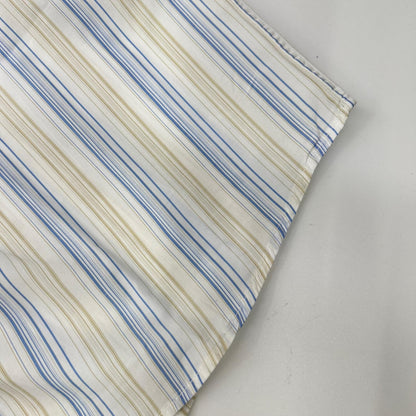 HERMES Striped Cotton Long Sleeve Shirt Size 40-15