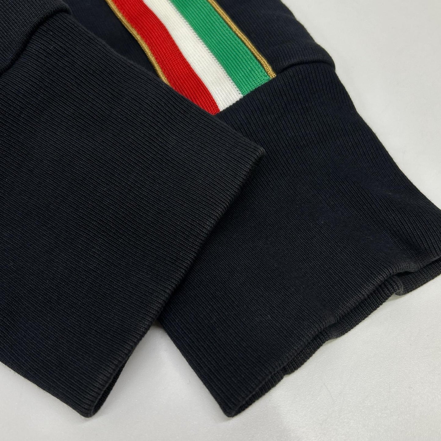 DOLCE&GABBANA Navy Cotton Emblem Patch Track Jacket Size 48