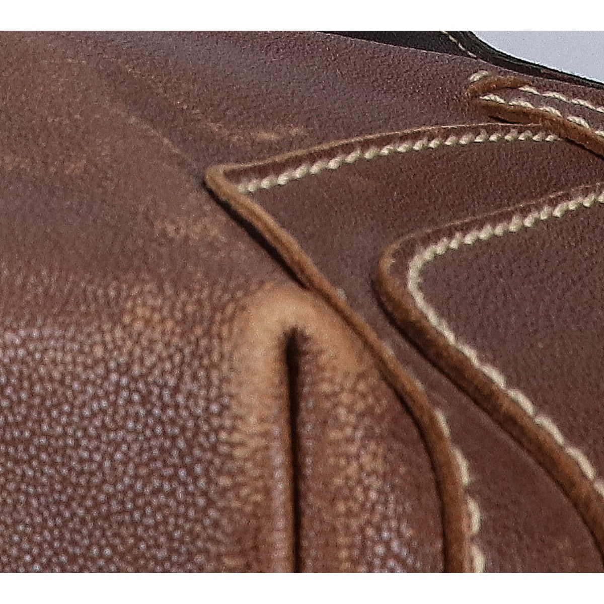 BOTTEGA VENETA 179335 Leather Shoulder Bag Dark Brown