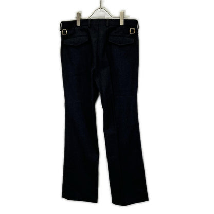 GUCCI Black Wool Dress Pants Size 44