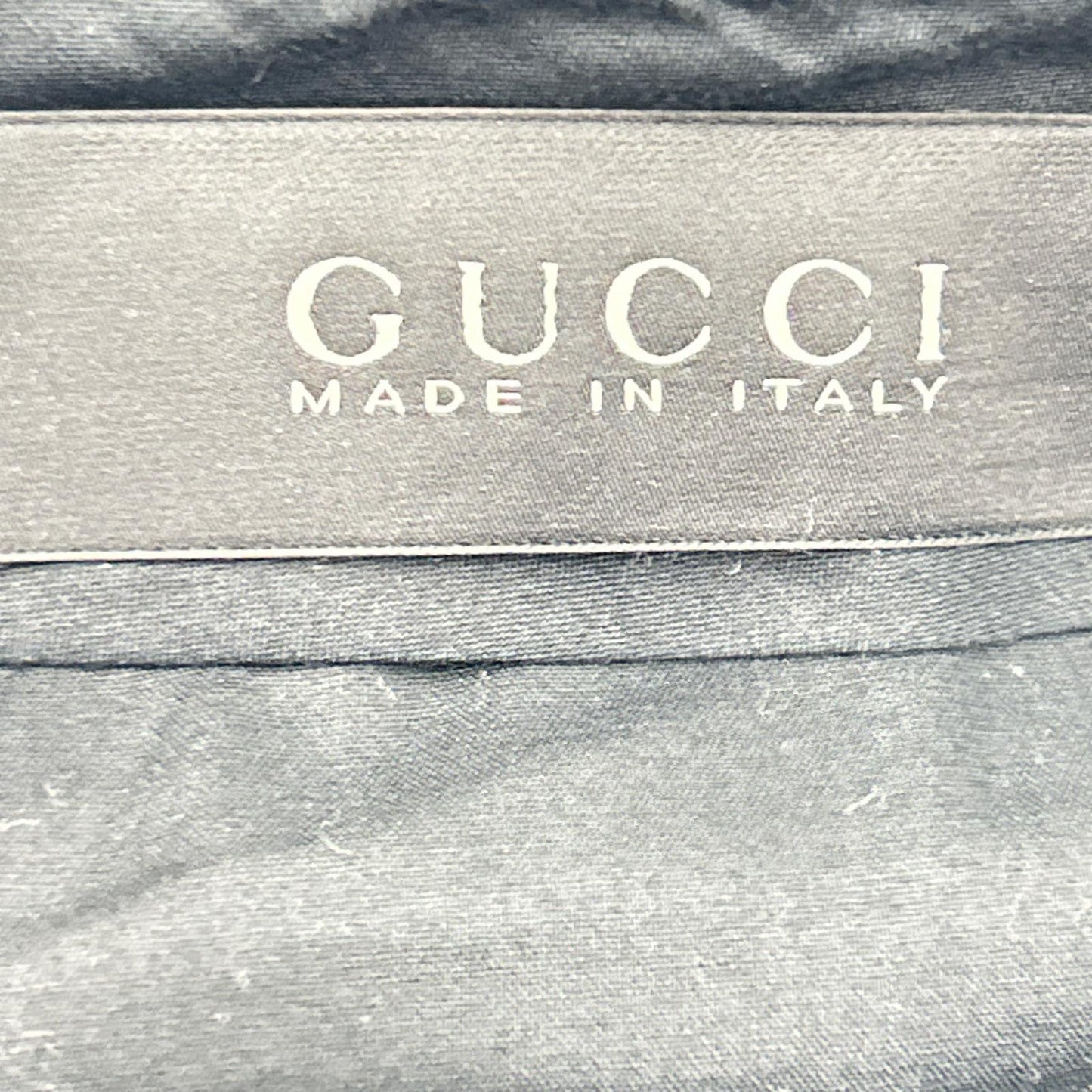 GUCCI Black Wool Dress Pants Size 44