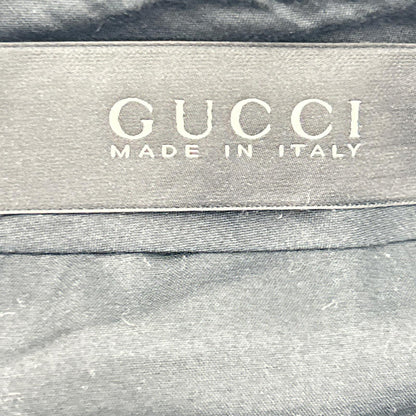 GUCCI Black Wool Dress Pants Size 44
