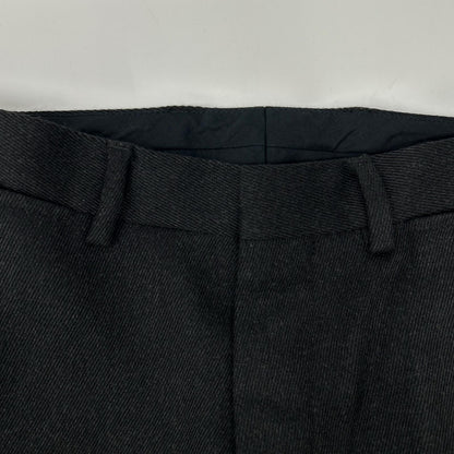 GUCCI Black Wool Dress Pants Size 44