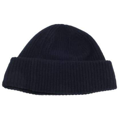 MONCLER Wool Knit Cap Black Size ONE SIZE