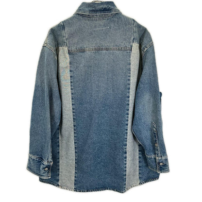 MM6 24AW Reconstructed Indigo Denim Jacket Size 44
