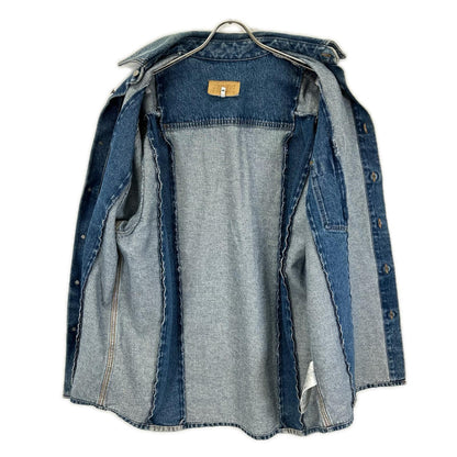 MM6 24AW Reconstructed Indigo Denim Jacket Size 44
