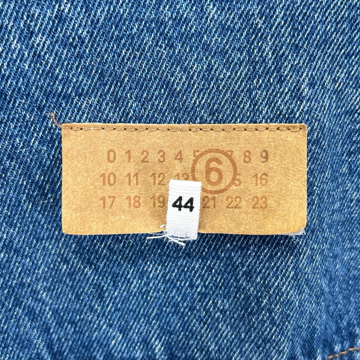 MM6 24AW Reconstructed Indigo Denim Jacket Size 44