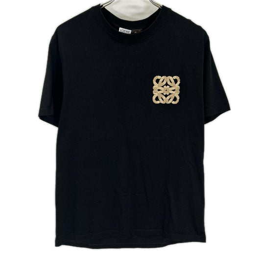 LOEWE Anagram Embroidered Relaxed Fit T-Shirt Black Size S