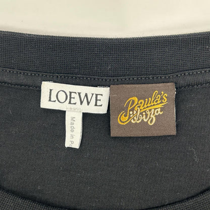 LOEWE Anagram Embroidered Relaxed Fit T-Shirt Black Size S
