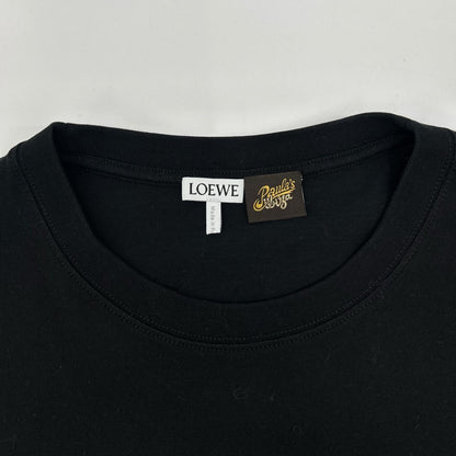LOEWE Anagram Embroidered Relaxed Fit T-Shirt Black Size S