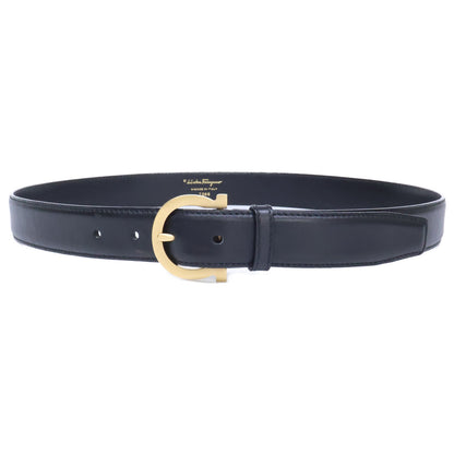 SalvatoreFerragamo Gancini Buckle Leather Belt Size 34