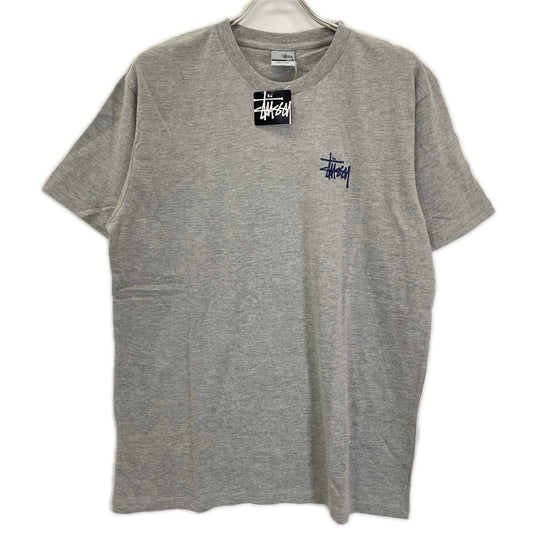 stussy 90s Deadstock Cotton Logo T-Shirt Gray Size S
