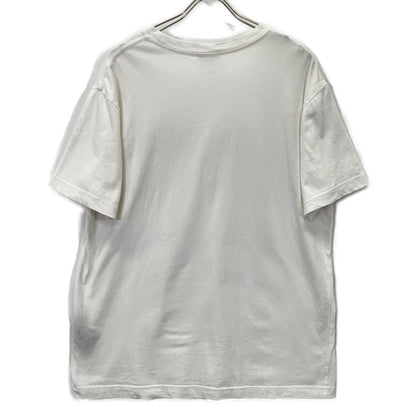 DIOR SS24 White/Pink Logo Cotton T-Shirt Size L