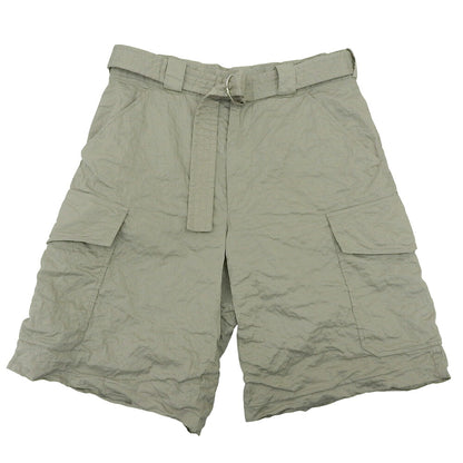 PRADA 24SS Khaki Stretch Cotton Bermuda Shorts Size S